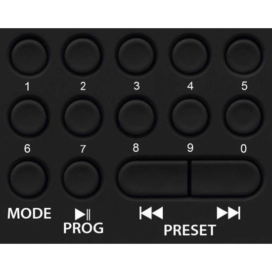 Radio kieszonkowe PR5BL /USB/SD