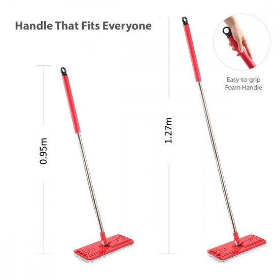 Mop płaski z wiadrem i wyciskaczem GB850 