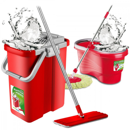 Mop płaski z wiadrem i wyciskaczem GB850 