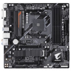 Płyta główna B450 AORUS M AM4 B450 4DDR4 DVI/HDMI M.2 uATX