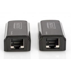 Mini Przedłużacz/Extender HDMI do 50m po skrętce Cat.6/7, 1080p 60Hz FHD, HDCP 1.2, z audio (zestaw)
