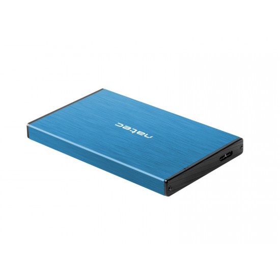 Kieszeń zewnętrzna HDD/SSD Sata Rhino Go 2,5 USB 3.0 niebieska
