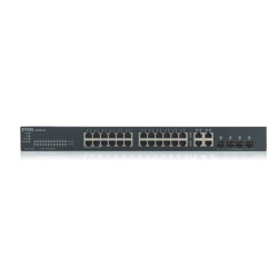 Przełącznik GS1920-24v2 28 Port Smart Managed Switch 24xGb 4xGb Standalone or NebulaFlex Cloud