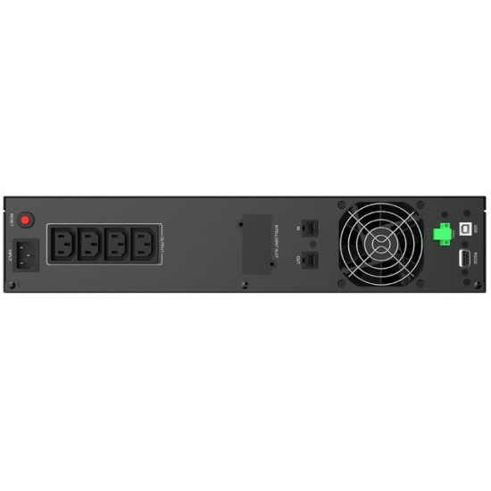 UPS Line-Interactive 1200VA Rack 19 4x IEC Out, RJ11/RJ45 In/Out, USB, LCD, EPO 
