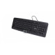 Klawiatura Standardowa USB czarna Cyrylica KB-U-103-RU 