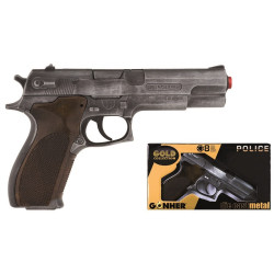 Pistolet policyjny metalowy GONHER 45/1