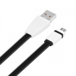 Kabel USB - Micro USB 1m czarny