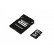Karta microSDHC 16GB CL10 + adapter