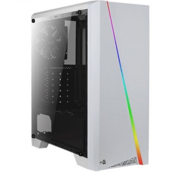 Obudowa CYLON USB 3.0 Biała RGB 