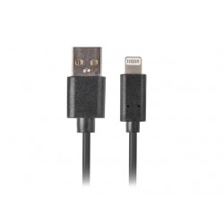 Kabel Lightning - USB-A M/M 1.8m czarny 