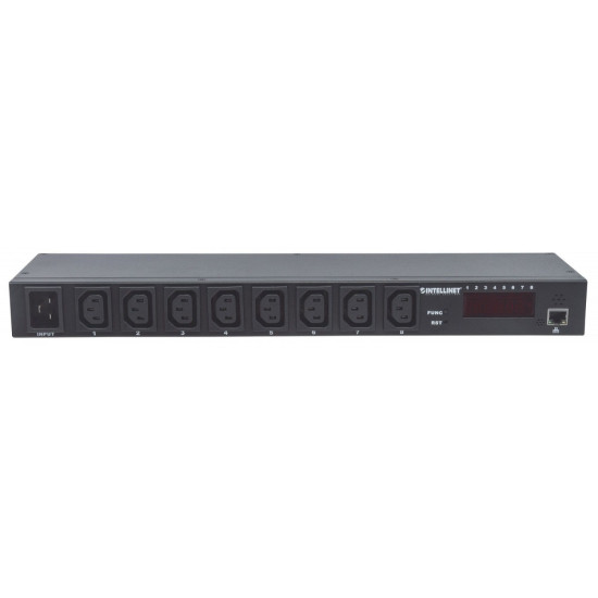 Listwa zasilajaca rack 19 1U 110V-250V/16A 8 gniazd C13 zarządzalna IP