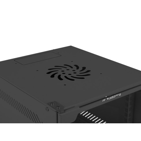 Szafa wisząca 10 cali 4U 280x310mm czarna 