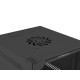 Szafa wisząca 10 cali 4U 280x310mm czarna 