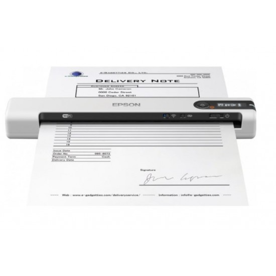 Skaner przenośny DS-80W WiFi/USB/4spp/AKU/300g 