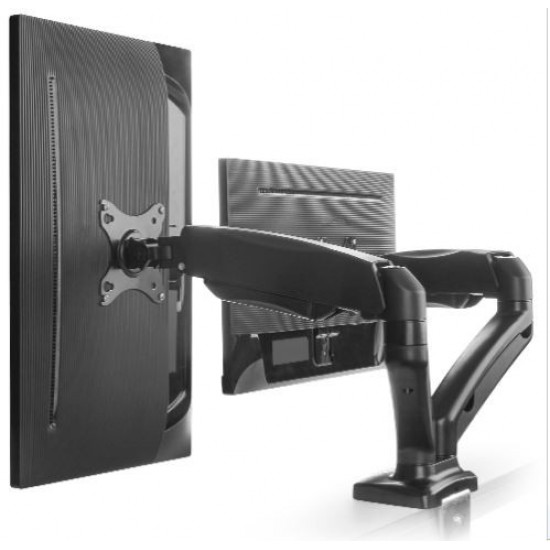 Uchwyt na dwa monitory do 27 cali IB-MS304-T