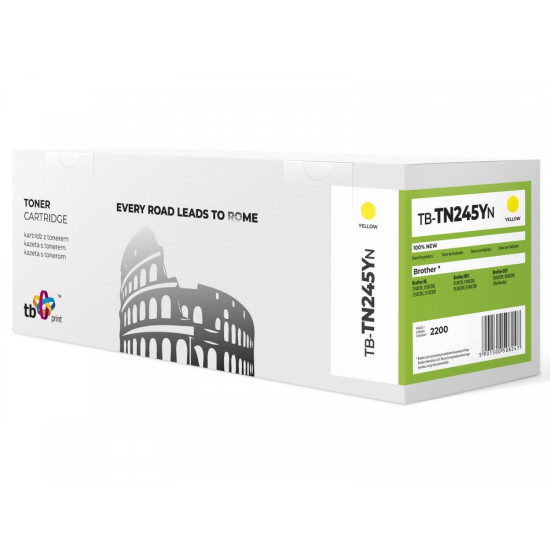 Toner do Brother TN245Y YE 100% nowy TB-TN245YN