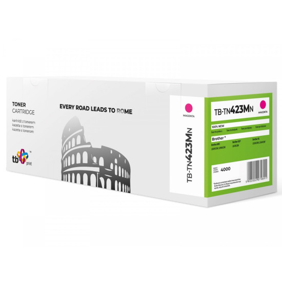 Toner do Brother TN423M TB-TN423MN magenta 100% nowy