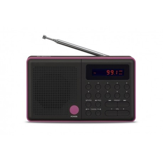 Radio Pliszka USB, FM czarne