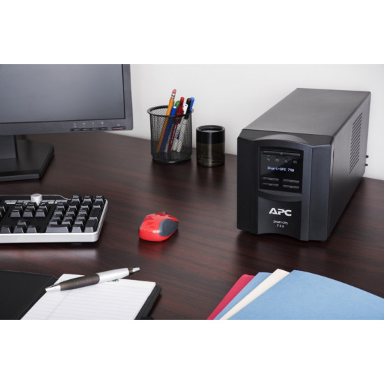 Zasilacz awaryjny Smart-UPS SMT750IC A/500W Tower SmartConnect USB RS232 