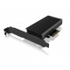 Karta PCIe z gniazdem M.2 M-Key dla jednego dysku SSD M.2 NVMe IB-PCI214M2-HSL 