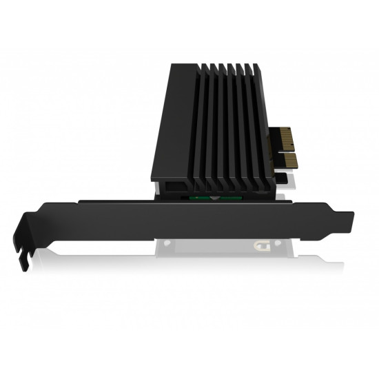 Karta PCIe z gniazdem M.2 M-Key dla jednego dysku SSD M.2 NVMe IB-PCI214M2-HSL 