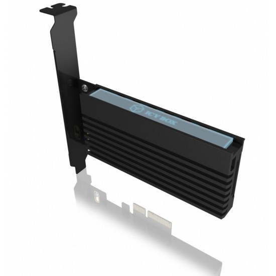 Karta PCIe z gniazdem M.2 M-Key dla jednego dysku SSD M.2 NVMe IB-PCI214M2-HSL 