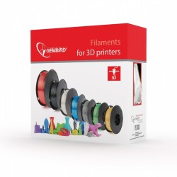 Filament do drukarki 3D PLA/1.75mm/srebrny 