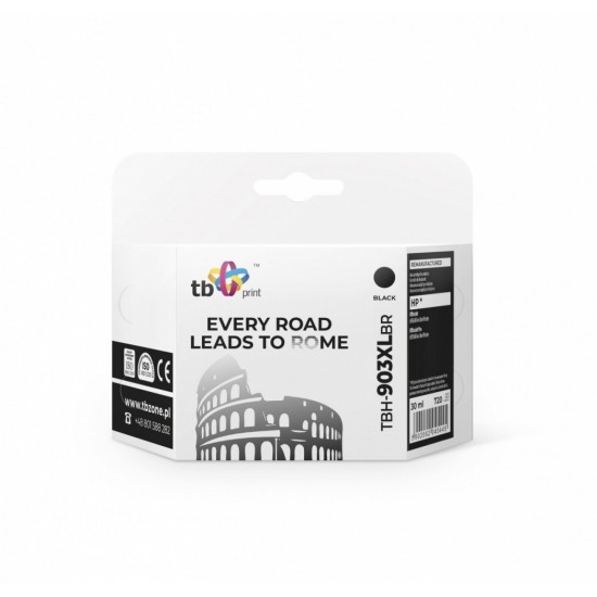Tusz do HP OJ 6950 AiO TBH-903XLBR czarny refabrykowany