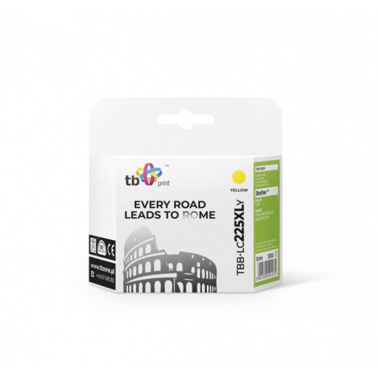 Tusz do Brother LC225XL TBB-LC225XLY YE