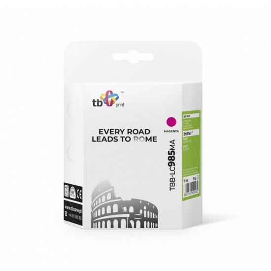 Tusz do Brother LC 985 TBB-LC985MA MA