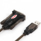 Adapter USB- 1xRS-232 + Adapter DB9F/DB25M;  Y-105A 