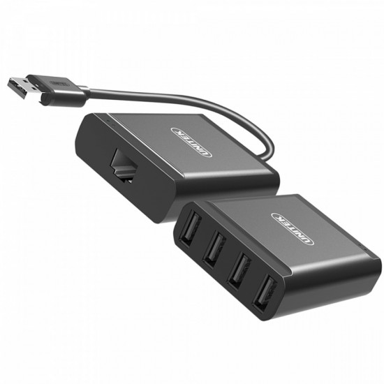 Przedłużacz USB2.0 over IP 4xUSB; 60m; Y-2516 