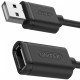 Kabel przedłużacz USB 2.0 AM-AF, 1m, Y-C428GBK 