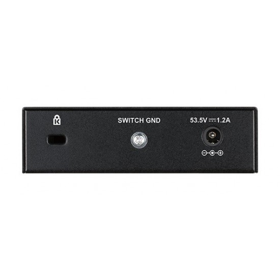 Switch DGS-1005P 5xGbE (4xPoE+ 60W)