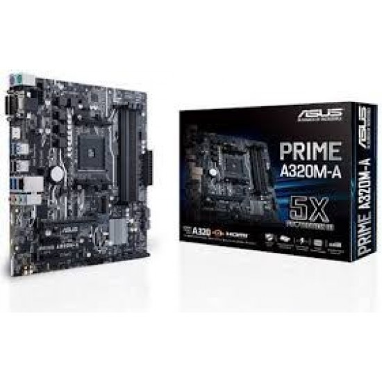 Płyta główna PRIME A320M-A AM4 4DDR4 USB3/HDMI/DVI/D-SUB mATX 