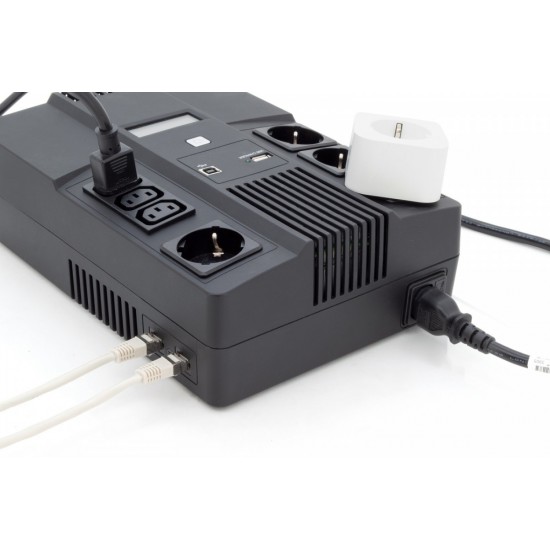 Zasilacz awaryjny UPS Line-Interactive 600VA/360W AVR