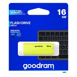 Pendrive UME2 16GB USB 2.0 Żółty
