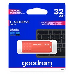 Pendrive UME3 32GB USB 3.0 Pomarańczowy