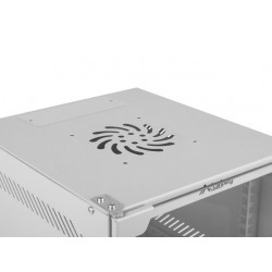 Szafa wisząca 10' 12U 280x310 szara FLAT PACK 