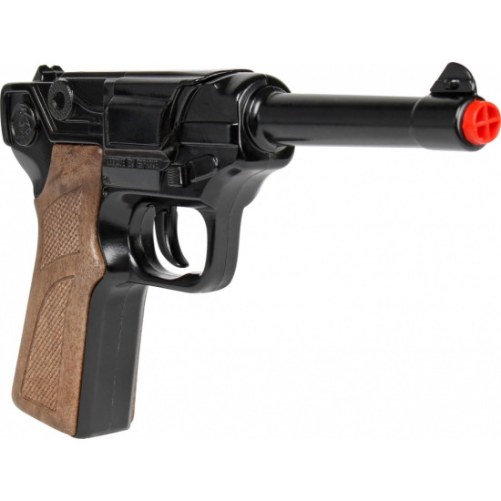 Metalowy pistolet policyjny