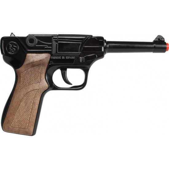 Metalowy pistolet policyjny