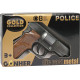 Metalowy pistolet policyjny
