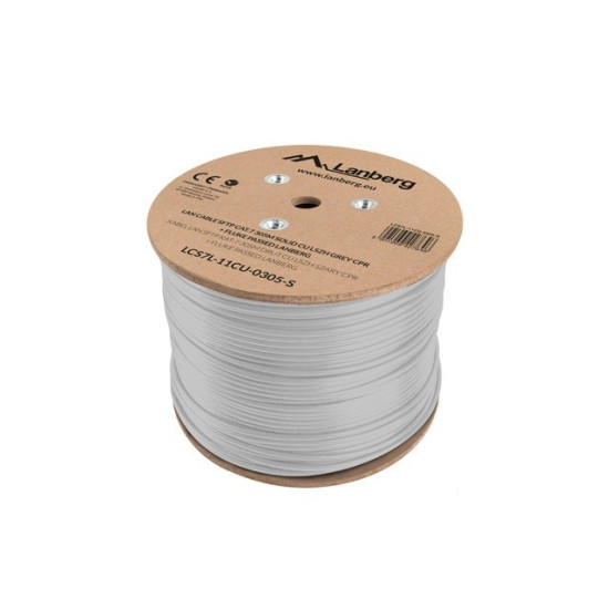 Kabel SFTP kat.7 CU305m drut   LCS7L-11CU-0305-S