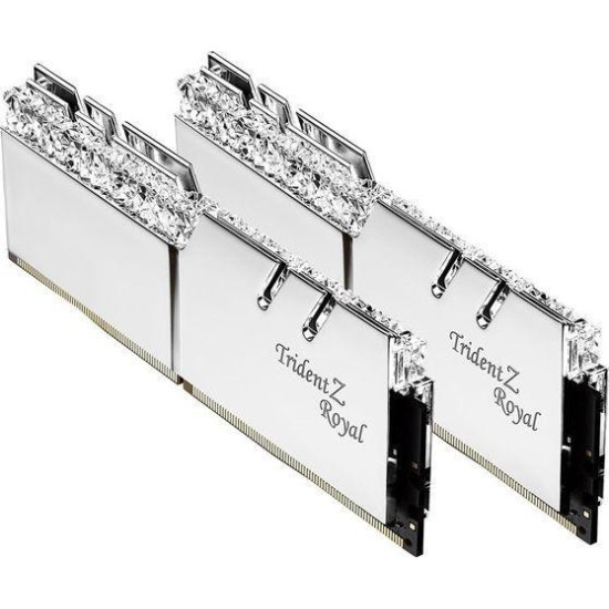 Pamięć do PC - DDR4 32GB (2x16GB) TridentZ Royal RGB 3600MHz CL16 XMP2 Silver 