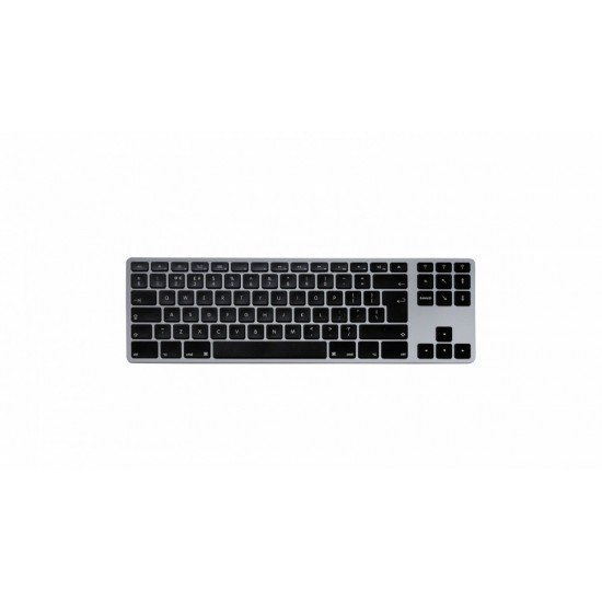 Klawiatura aluminiowa Mac Tenkeyless Bluetooth Space Szara