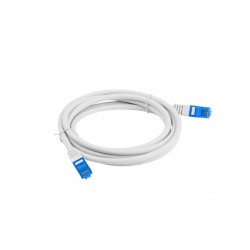 Patchcord kat.6a S/FTP CCA 0.5m Szary 