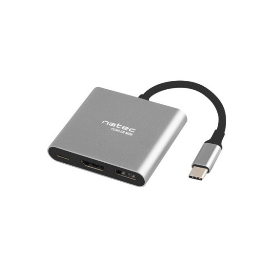 Multi Port Fowler mini USB-C PD, USB 3.0, HDMI 4K 