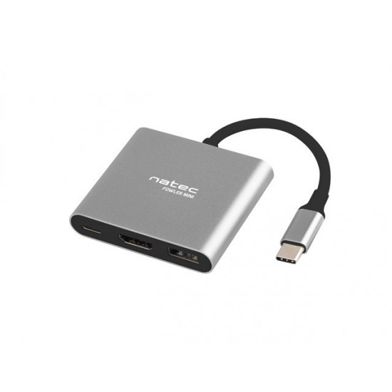 Multi Port Fowler mini USB-C PD, USB 3.0, HDMI 4K 