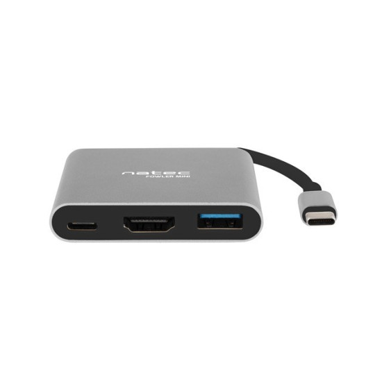 Multi Port Fowler mini USB-C PD, USB 3.0, HDMI 4K 
