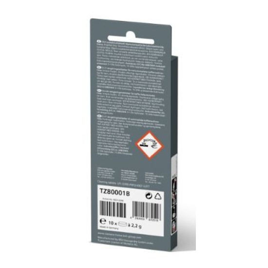 10 tabletek czyszczących TZ80001B